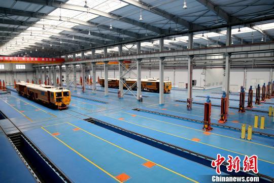 圖為檢修車間。　張遠 攝